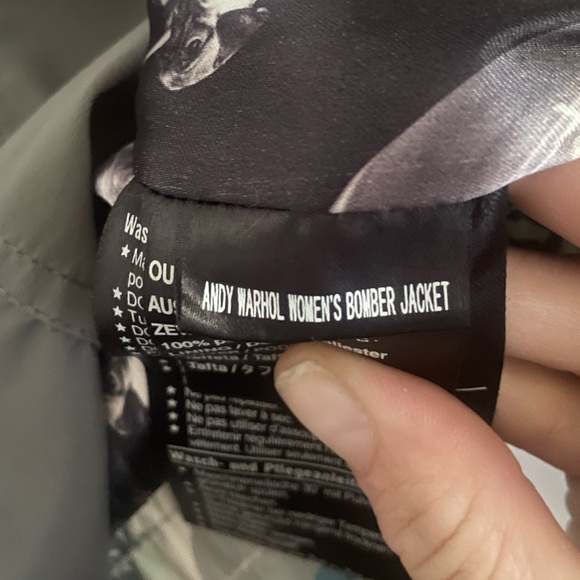 Limited Edition Burton x Andy Warhol Women’s Bomber Jacket (Used) - Picture 7 of 9